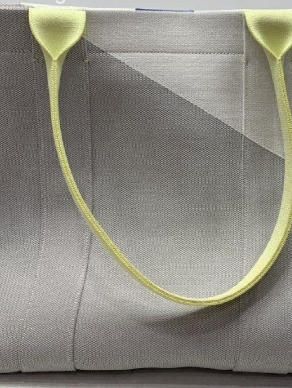 Rothy's Gray/Yellow Colorblock Tote